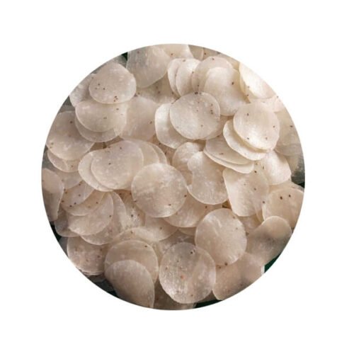 Organic ajwain papad traditional Indian snack