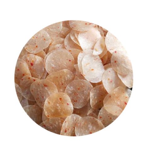 Organic red chilli papad from India
